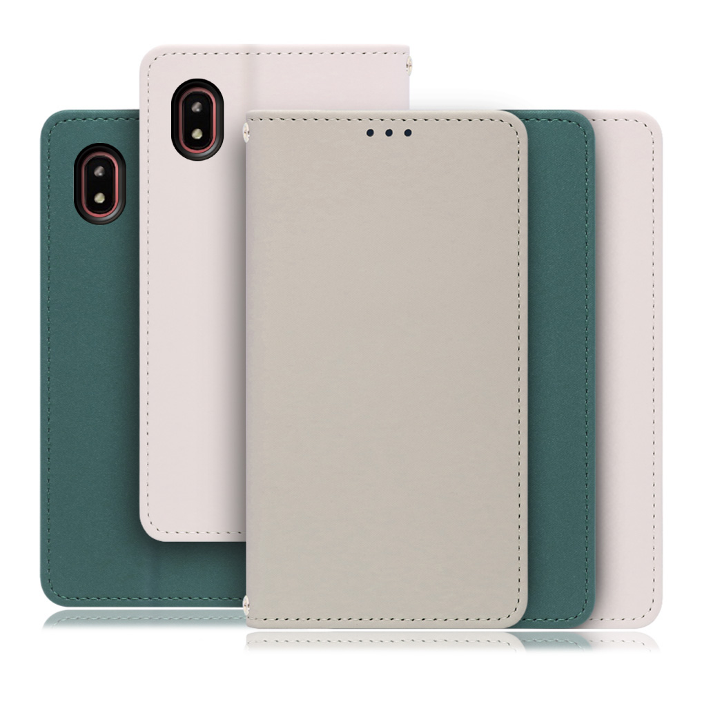 [ LOOF SKIN ] Galaxy A21 / A21 シンプル a21シンプル スマホケース ケース カバー 手帳型ケース ストラップホール スピーカーホール カード収納 マグネット付き ベルトなし  [ Galaxy A21 / A21 シンプル ]
