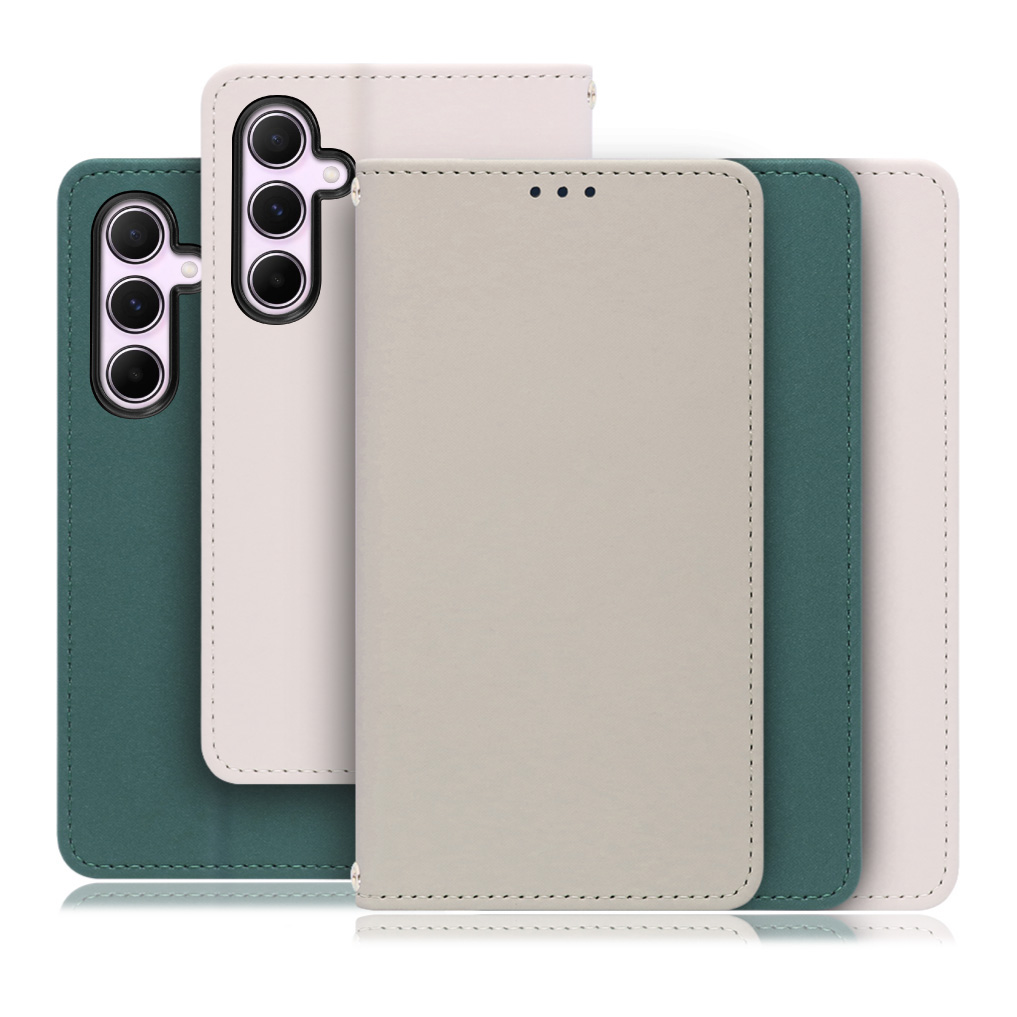 [ LOOF SKIN ] Galaxy A55 5G  スマホケース ケース カバー 手帳型ケース ストラップホール スピーカーホール カード収納 マグネット付き ベルトなし  [ Galaxy A55 5G ]
