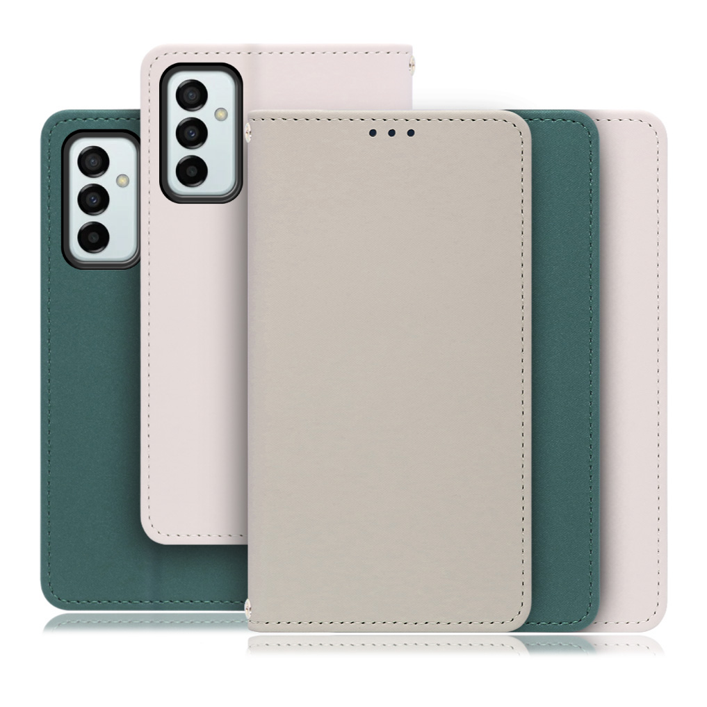 [ LOOF SKIN ] Galaxy M23 5G m235g スマホケース ケース カバー 手帳型ケース ストラップホール スピーカーホール カード収納 マグネット付き ベルトなし  [ Galaxy M23 5G ]