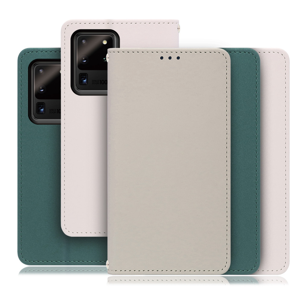 [ LOOF SKIN ] Galaxy S20 Ultra s20ultra スマホケース ケース カバー 手帳型ケース ストラップホール スピーカーホール カード収納 マグネット付き ベルトなし  [ Galaxy S20 Ultra 5G ]