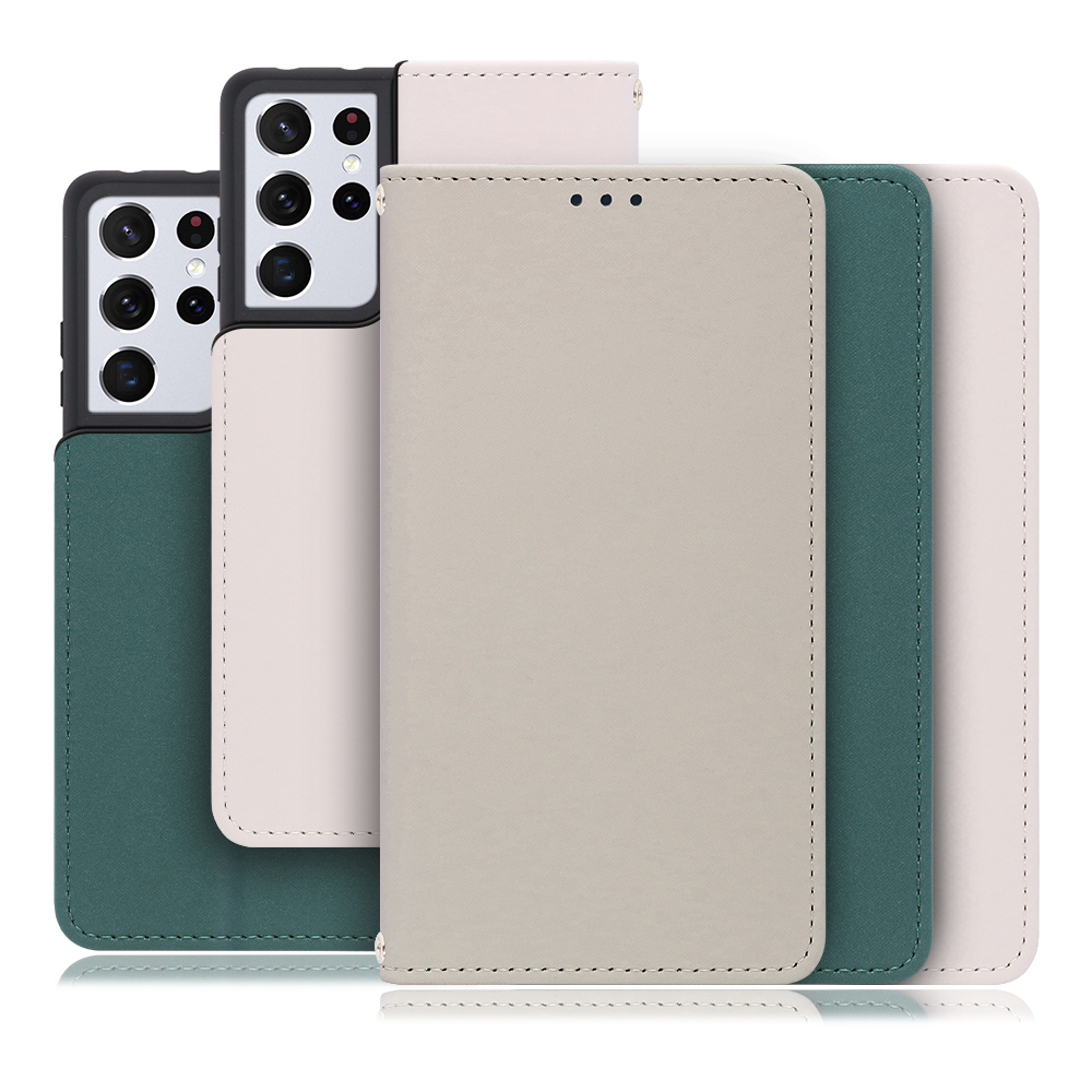 [ LOOF SKIN ] Galaxy S21 Ultra 5G SC-52B s21ultra5g s21ultra スマホケース ケース カバー 手帳型ケース ストラップホール スピーカーホール カード収納 マグネット付き ベルトなし  [ Galaxy S21 Ultra 5G ]