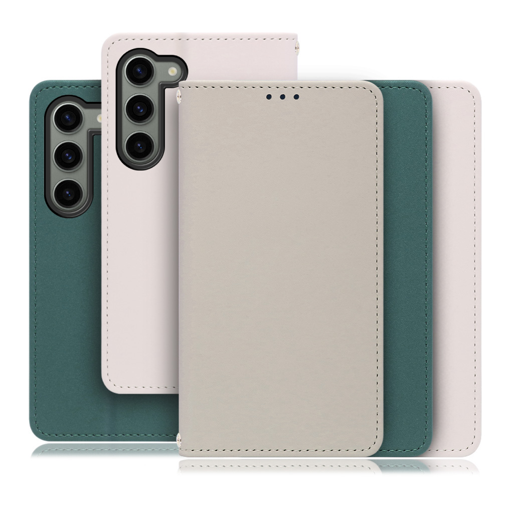[ LOOF SKIN ] Galaxy S23  スマホケース ケース カバー 手帳型ケース ストラップホール スピーカーホール カード収納 マグネット付き ベルトなし  [ Galaxy S23 ]