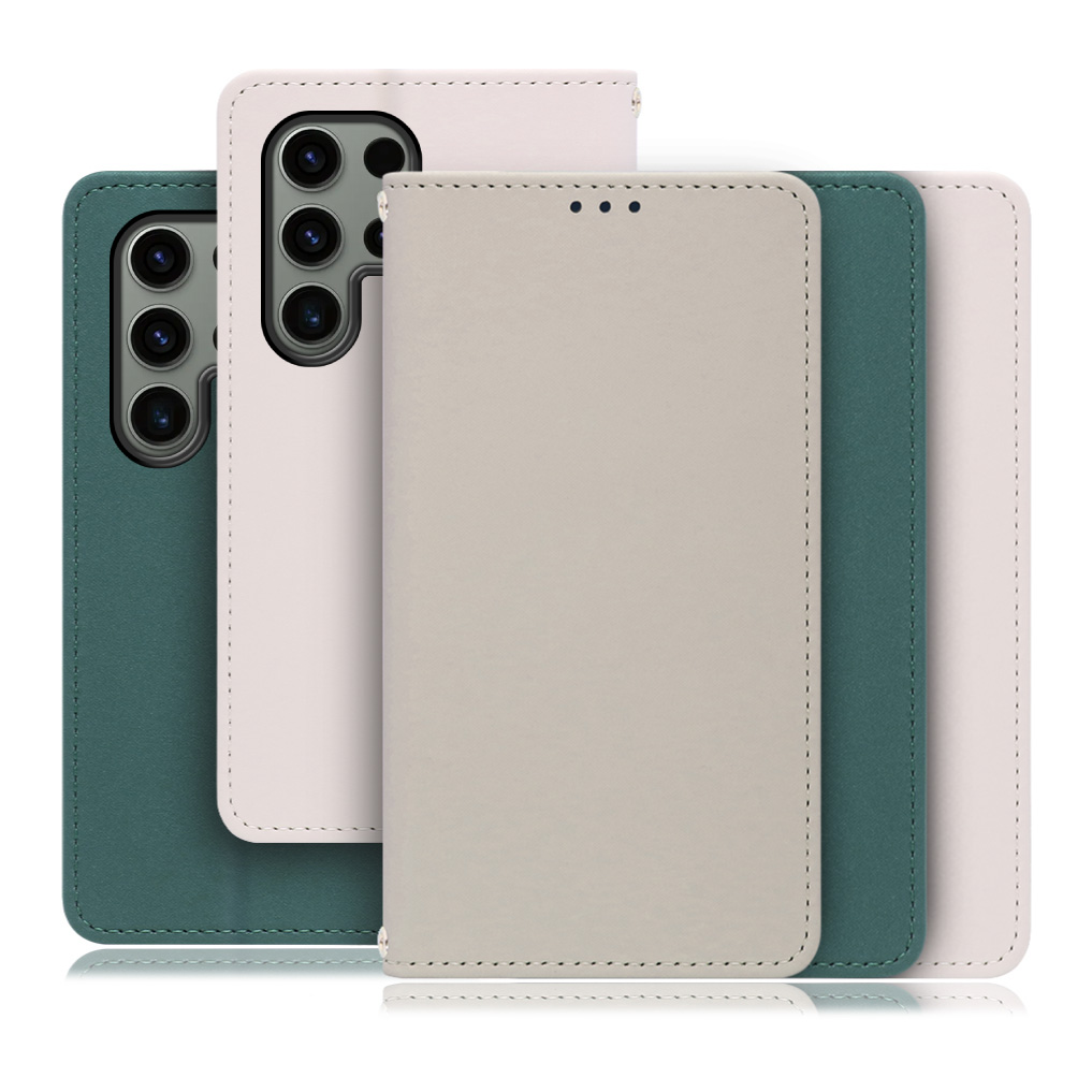 [ LOOF SKIN ] Galaxy S23 Ultra s23ultra スマホケース ケース カバー 手帳型ケース ストラップホール スピーカーホール カード収納 マグネット付き ベルトなし  [ Galaxy S23 Ultra ]