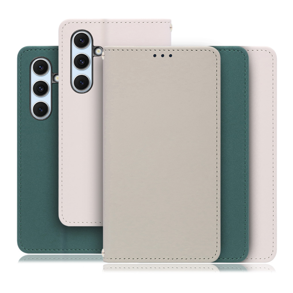 [ LOOF SKIN ] Galaxy S24 FE SM-S721Q / SCG30 ギャラクシー s24fe スマホケース ケース カバー 手帳型ケース ストラップホール スピーカーホール カード収納 マグネット付き ベルトなし  [ Galaxy S24 FE ]