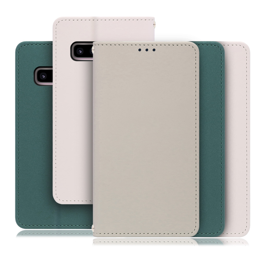 [ LOOF SKIN ] Galaxy S10 SC-03L / SCV41 galaxys10 スマホケース ケース カバー 手帳型ケース ストラップホール スピーカーホール カード収納 マグネット付き ベルトなし  [ Galaxy S10 ]