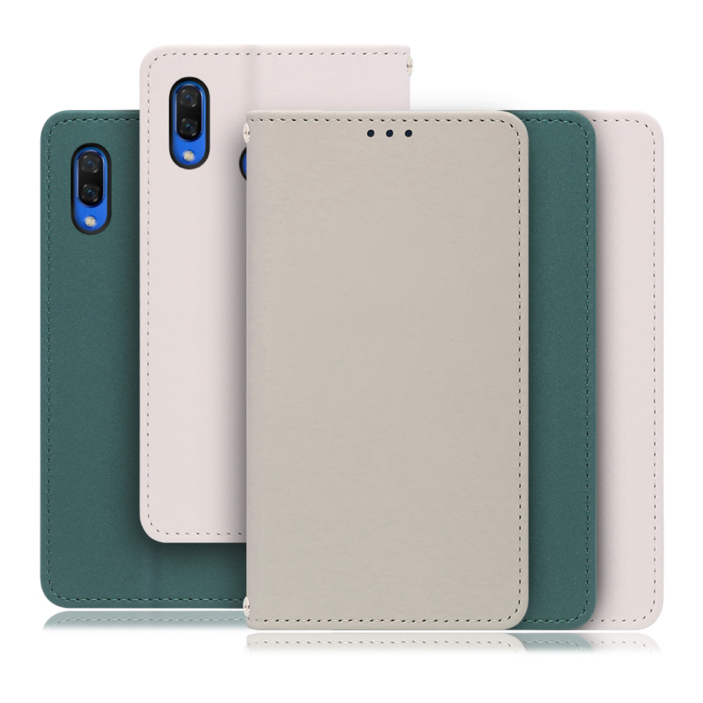 [ LOOF SKIN ] HUAWEI nova 3 PAR-LX9 nova3 スマホケース ケース カバー 手帳型ケース ストラップホール スピーカーホール カード収納 マグネット付き ベルトなし  [ HUAWEI nova 3 ]