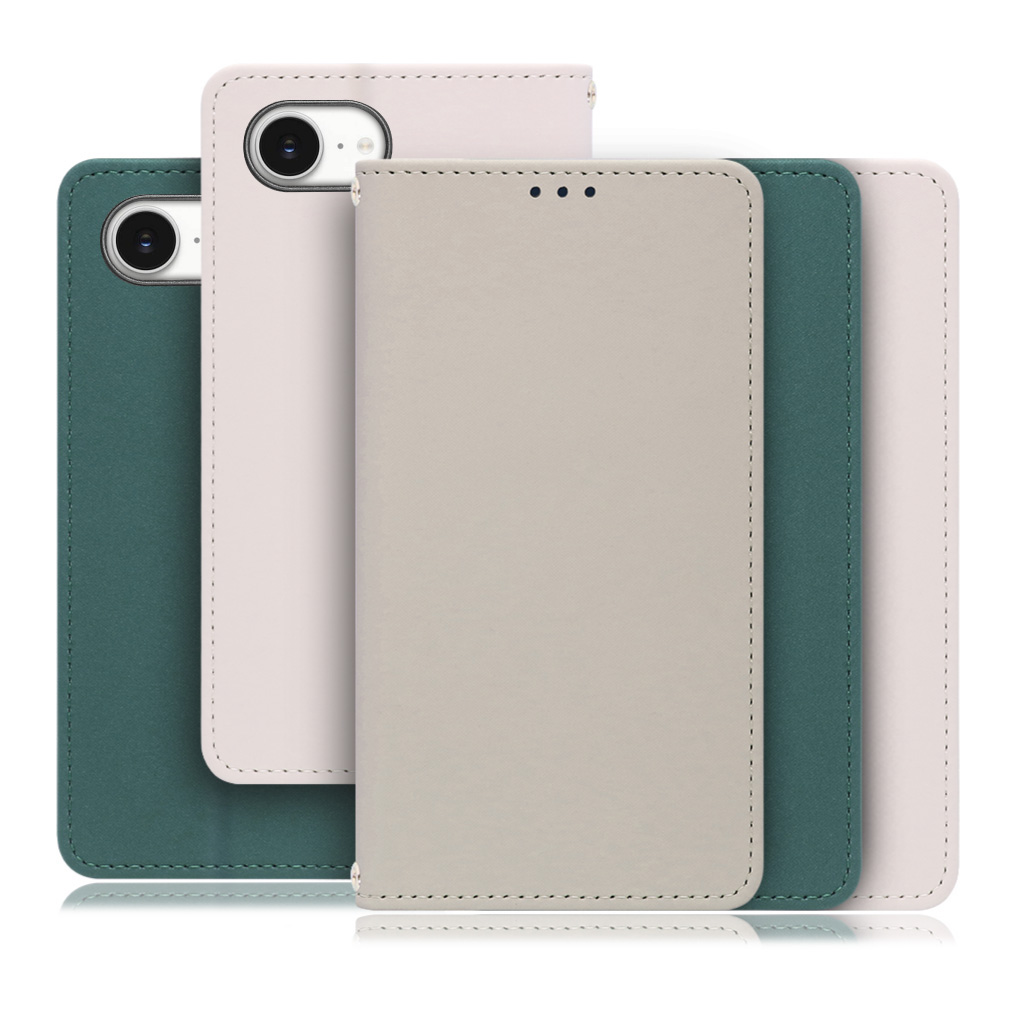 [ LOOF SKIN ] iPhone 16e / 17e iPhone16e 17e アイフォン16イー 17イー iPhone 16E アイフォン 17E スマホケース ケース カバー 手帳型ケース ストラップホール スピーカーホール カード収納 マグネット付き ベルトなし  [ iPhone 16e / 17e ]