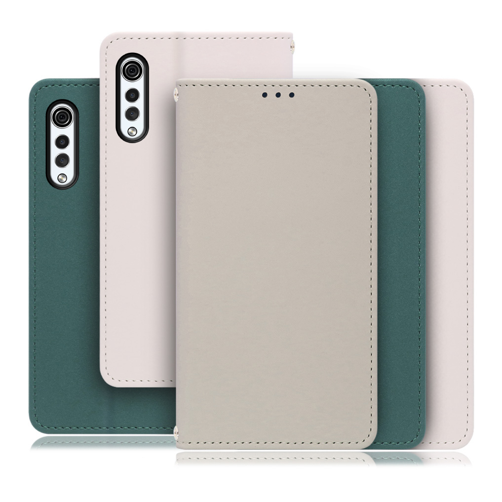 [ LOOF SKIN ] LG VELVET L-52A lgvelvet スマホケース ケース カバー 手帳型ケース ストラップホール スピーカーホール カード収納 マグネット付き ベルトなし  [ LG VELVET ]