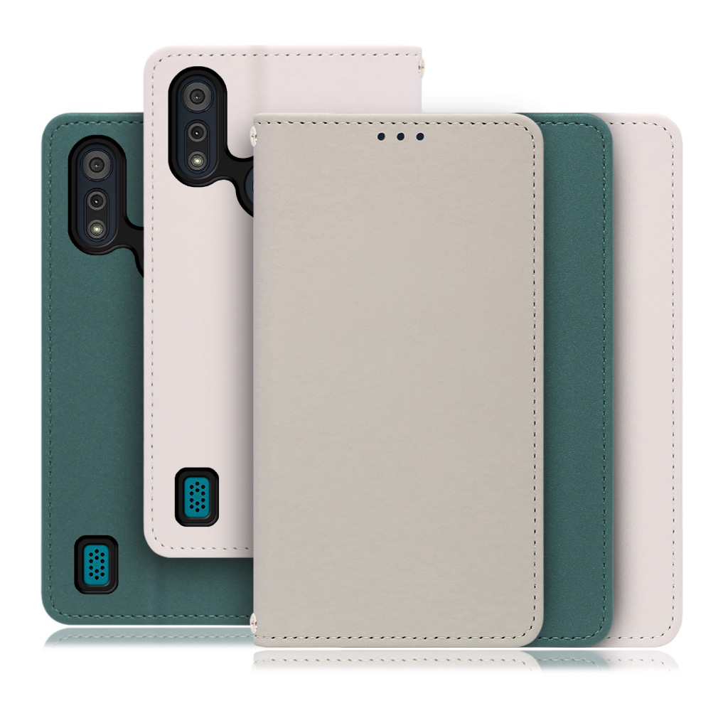 [ LOOF SKIN ] moto e6s motoe6s スマホケース ケース カバー 手帳型ケース ストラップホール スピーカーホール カード収納 マグネット付き ベルトなし  [ moto e6s ]