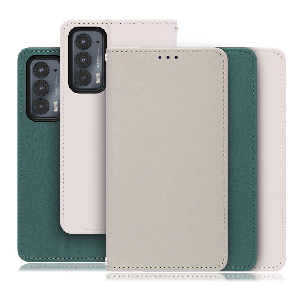 [ LOOF SKIN ] motorola  edge 20 edge20 スマホケース ケース カバー 手帳型ケース ストラップホール スピーカーホール カード収納 マグネット付き ベルトなし  [ edge 20 ]