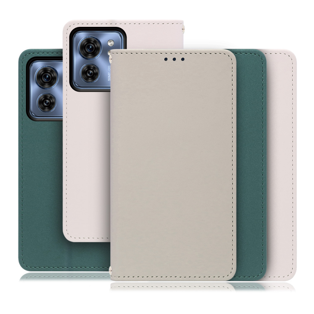 [ LOOF SKIN ] motorola edge 40  スマホケース ケース カバー 手帳型ケース ストラップホール スピーカーホール カード収納 マグネット付き ベルトなし  [ motorola edge 40 ]