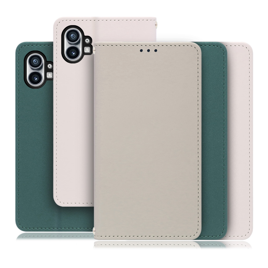 [ LOOF SKIN ] Nothing Phone (1) nothingphone スマホケース ケース カバー 手帳型ケース ストラップホール スピーカーホール カード収納 マグネット付き ベルトなし  [ Nothing Phone (1) ]