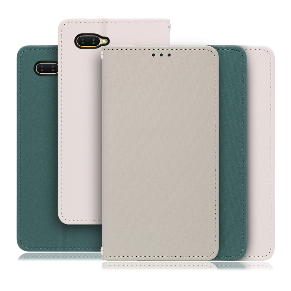 [ LOOF SKIN ] OPPO AX7  スマホケース ケース カバー 手帳型ケース ストラップホール スピーカーホール カード収納 マグネット付き ベルトなし  [ OPPO AX7 ]