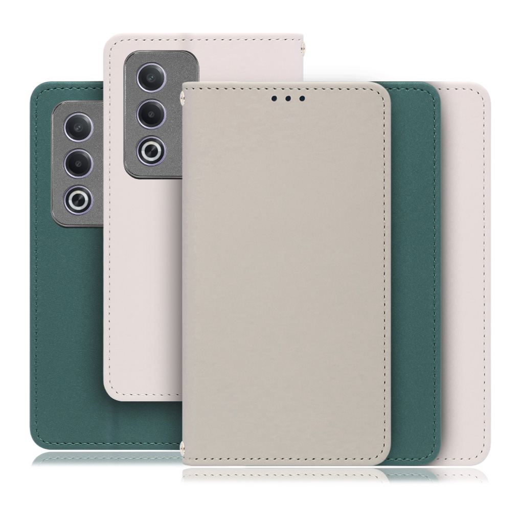 [ LOOF SKIN ] OPPO A3 5G CPH2639 スマホケース ケース カバー 手帳型ケース ストラップホール スピーカーホール カード収納 マグネット付き ベルトなし  [ OPPO A3 5G ]