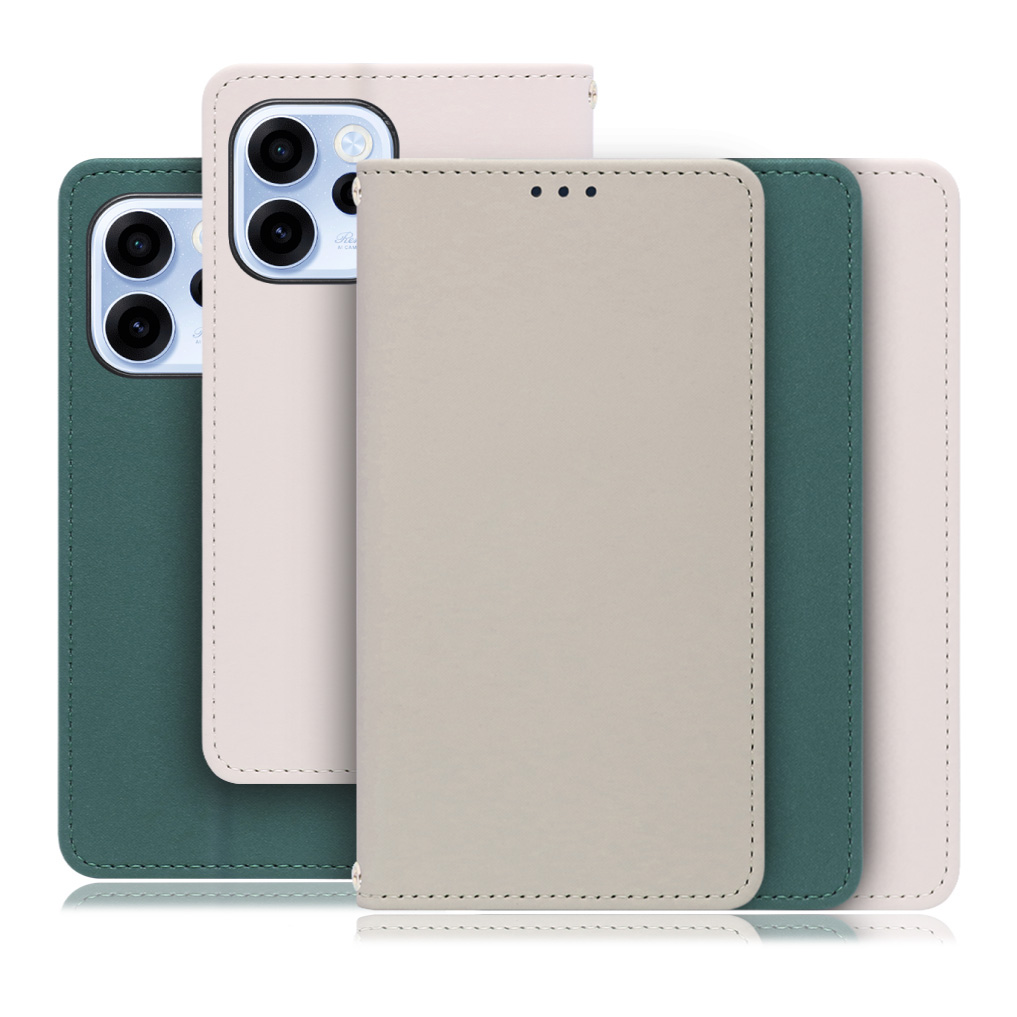 [ LOOF SKIN ] OPPO Reno15 A CPH2801 A601OP スマホケース ケース カバー 手帳型ケース ストラップホール スピーカーホール カード収納 マグネット付き ベルトなし  [ OPPO Reno15 A ]
