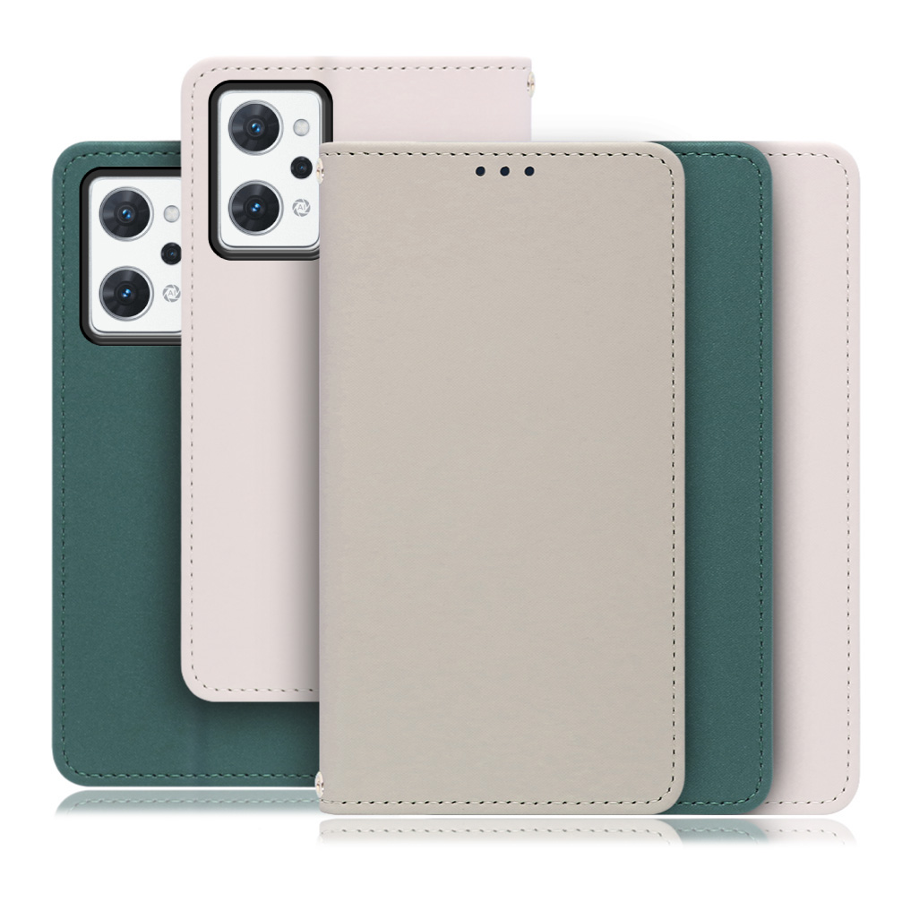 [ LOOF SKIN ] OPPO Reno7 A / Reno9 A OPG04 / CPH2523 reno7a reno 7a reno9a reno 9a スマホケース ケース カバー 手帳型ケース ストラップホール スピーカーホール カード収納 マグネット付き ベルトなし  [ OPPO Reno7 A / Reno9 A ]