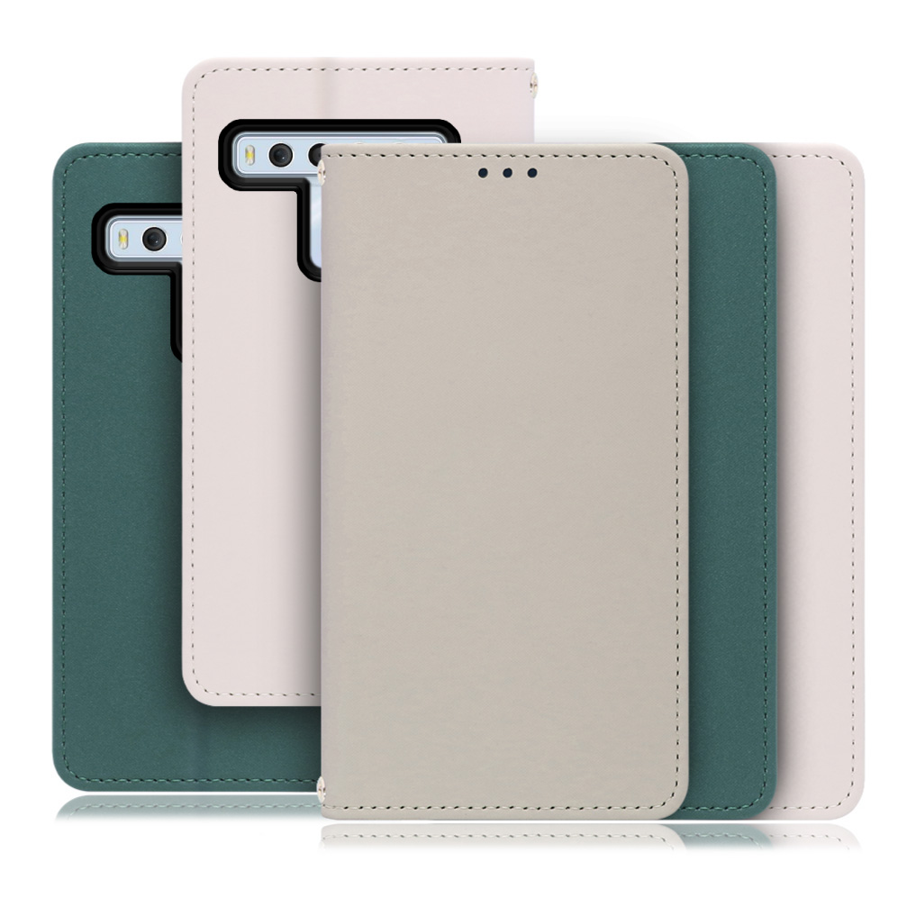 [ LOOF SKIN ] TCL 10 Lite 10lite スマホケース ケース カバー 手帳型ケース ストラップホール スピーカーホール カード収納 マグネット付き ベルトなし  [ TCL 10 Lite ]