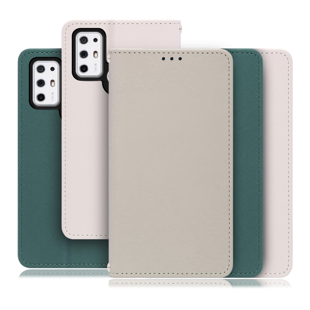 [ LOOF SKIN ] TONE e21 tonee21 スマホケース ケース カバー 手帳型ケース ストラップホール スピーカーホール カード収納 マグネット付き ベルトなし  [ TONE e21 ]