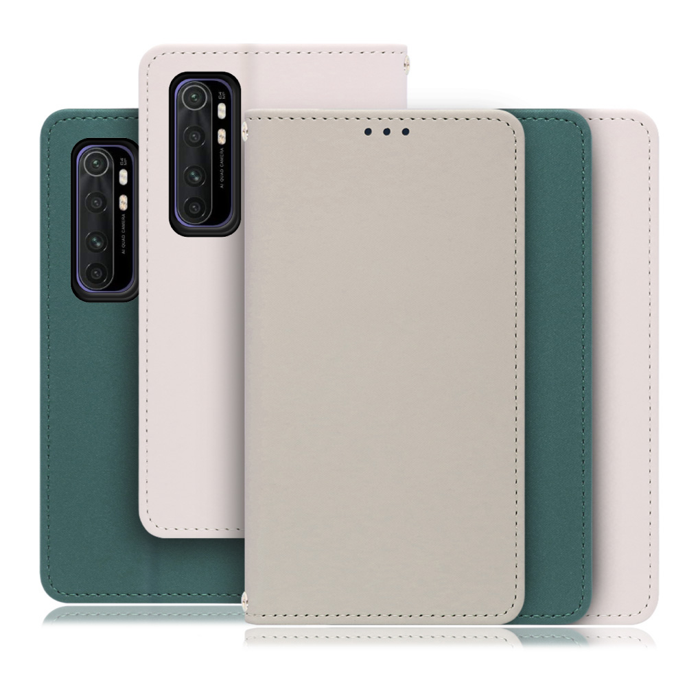 [ LOOF SKIN ] Xiaomi Mi Note 10 Lite  minote10lite 10lite スマホケース ケース カバー 手帳型ケース ストラップホール スピーカーホール カード収納 マグネット付き ベルトなし  [ Mi Note 10 Lite  ]