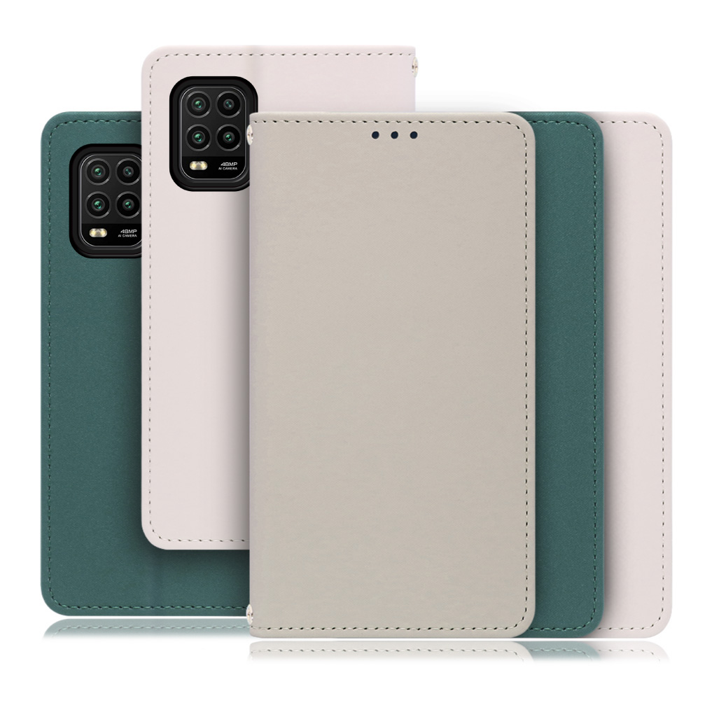 [ LOOF SKIN ] Xiaomi Mi 10 Lite 5G mi10lite5g mi10 10lite スマホケース ケース カバー 手帳型ケース ストラップホール スピーカーホール カード収納 マグネット付き ベルトなし  [ Xiaomi Mi 10 Lite 5G ]