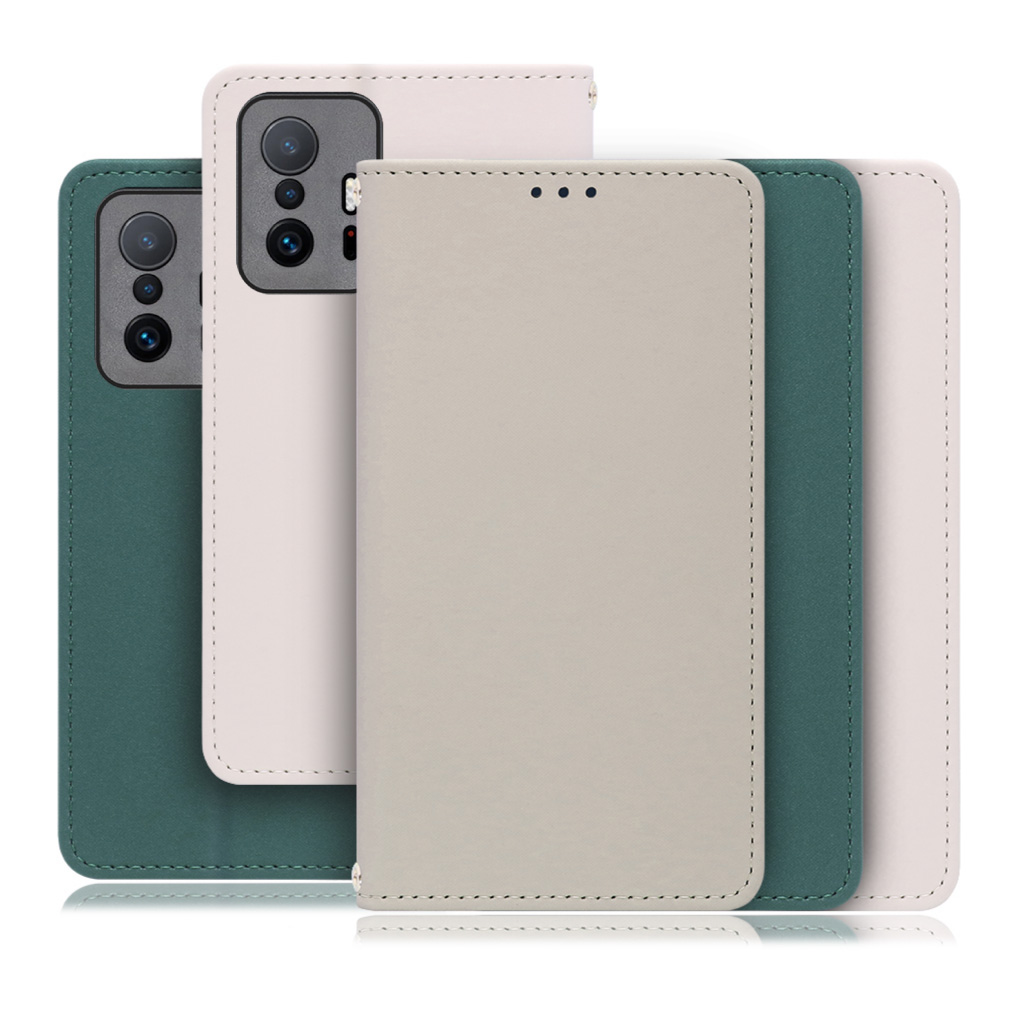 [ LOOF SKIN ] Xiaomi 11T / 11T Pro xiaomi11t xiaomi11tpro 11tpro スマホケース ケース カバー 手帳型ケース ストラップホール スピーカーホール カード収納 マグネット付き ベルトなし  [ Xiaomi 11T / 11T Pro ]