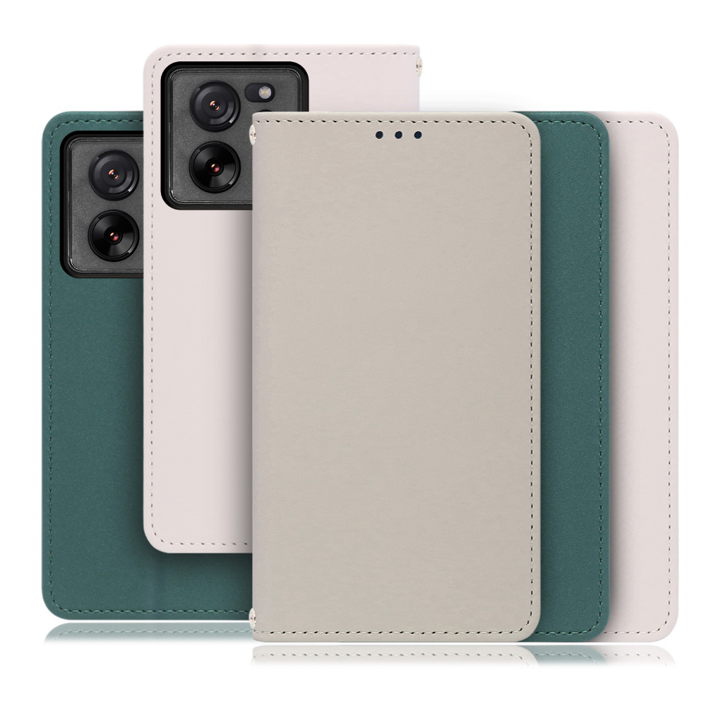 [ LOOF SKIN ] Xiaomi 13T / 13T Pro XIG04 13 T 13TPro スマホケース ケース カバー 手帳型ケース ストラップホール スピーカーホール カード収納 マグネット付き ベルトなし  [ Xiaomi 13T / 13T Pro ]
