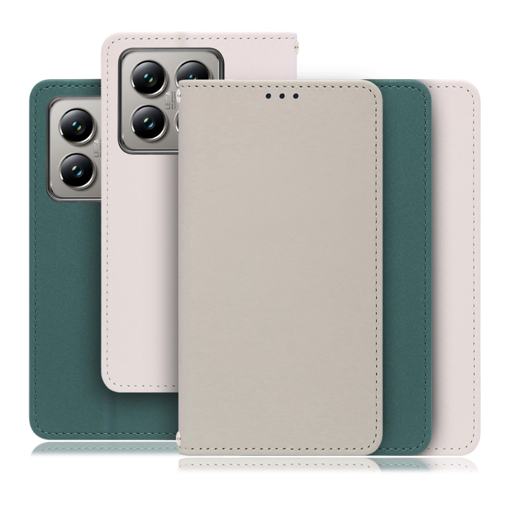 [ LOOF SKIN ] Xiaomi 14T Pro  14TPro スマホケース ケース カバー 手帳型ケース ストラップホール スピーカーホール カード収納 マグネット付き ベルトなし  [ Xiaomi 14T Pro  ]