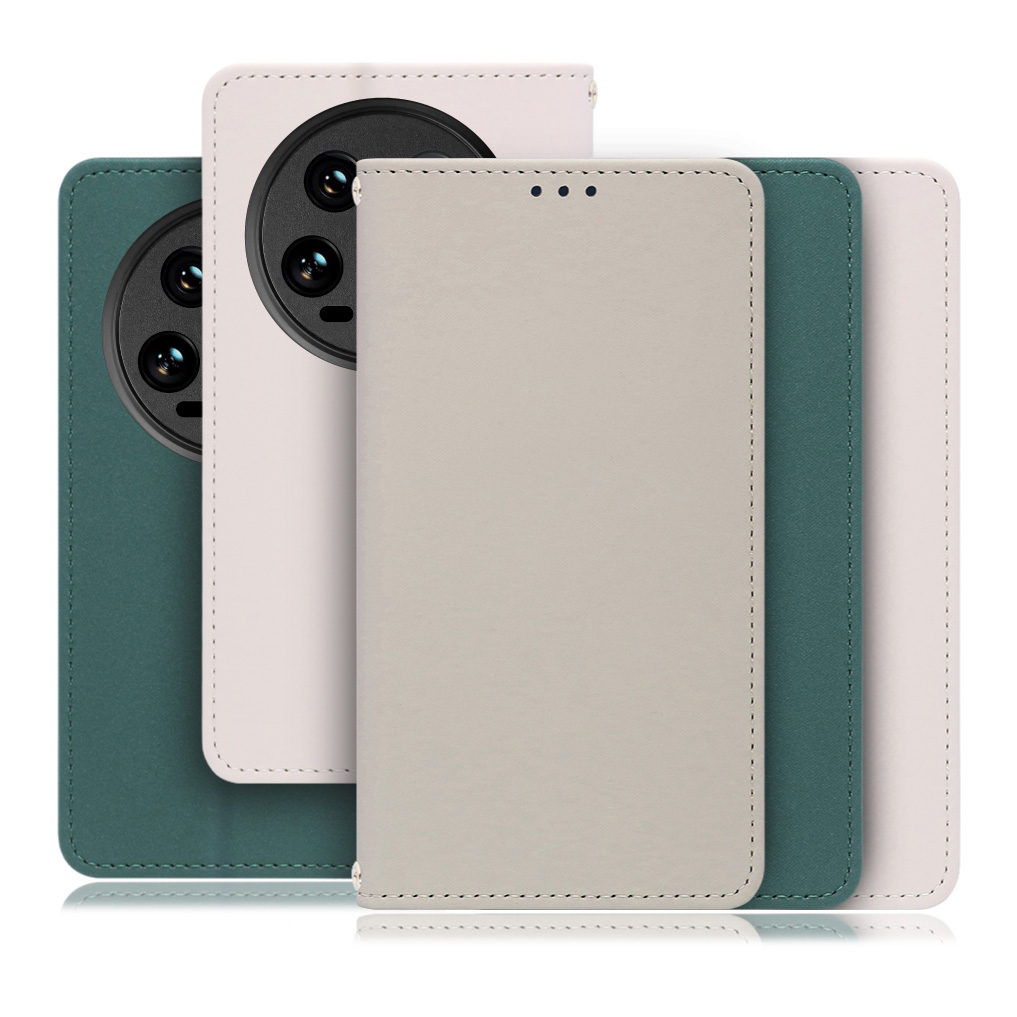 [ LOOF SKIN ] Xiaomi 14 Ultra  スマホケース ケース カバー 手帳型ケース ストラップホール スピーカーホール カード収納 マグネット付き ベルトなし  [ Xiaomi 14 Ultra ]