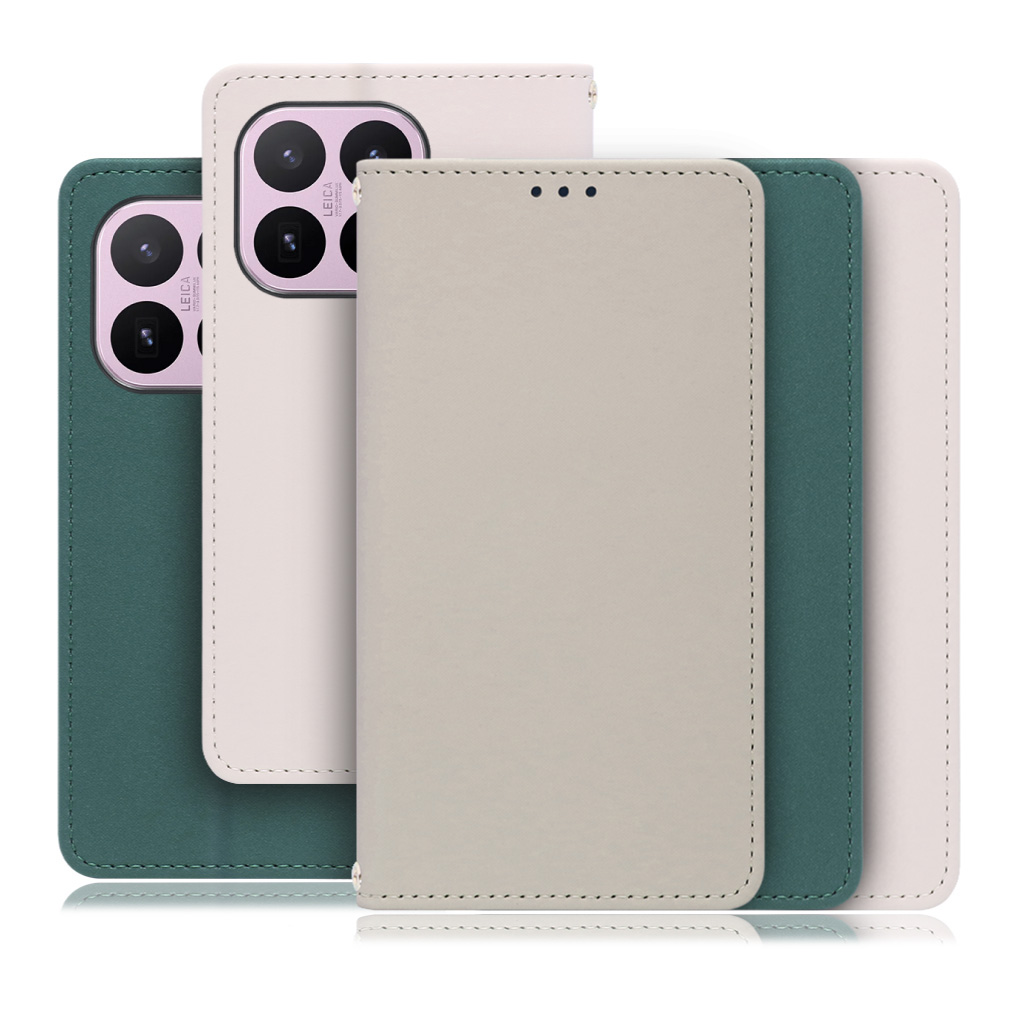 [ LOOF SKIN ] Xiaomi 17T シャオミ スマホケース ケース カバー 手帳型ケース ストラップホール スピーカーホール カード収納 マグネット付き ベルトなし  [ Xiaomi 17T ]