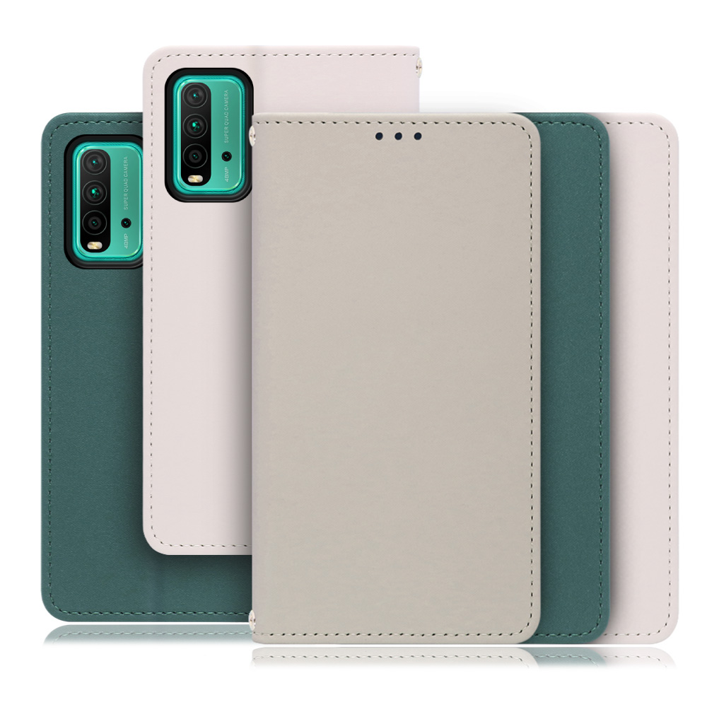 [ LOOF SKIN ] Xiaomi Redmi 9T redmi9t スマホケース ケース カバー 手帳型ケース ストラップホール スピーカーホール カード収納 マグネット付き ベルトなし  [ Redmi 9T ]