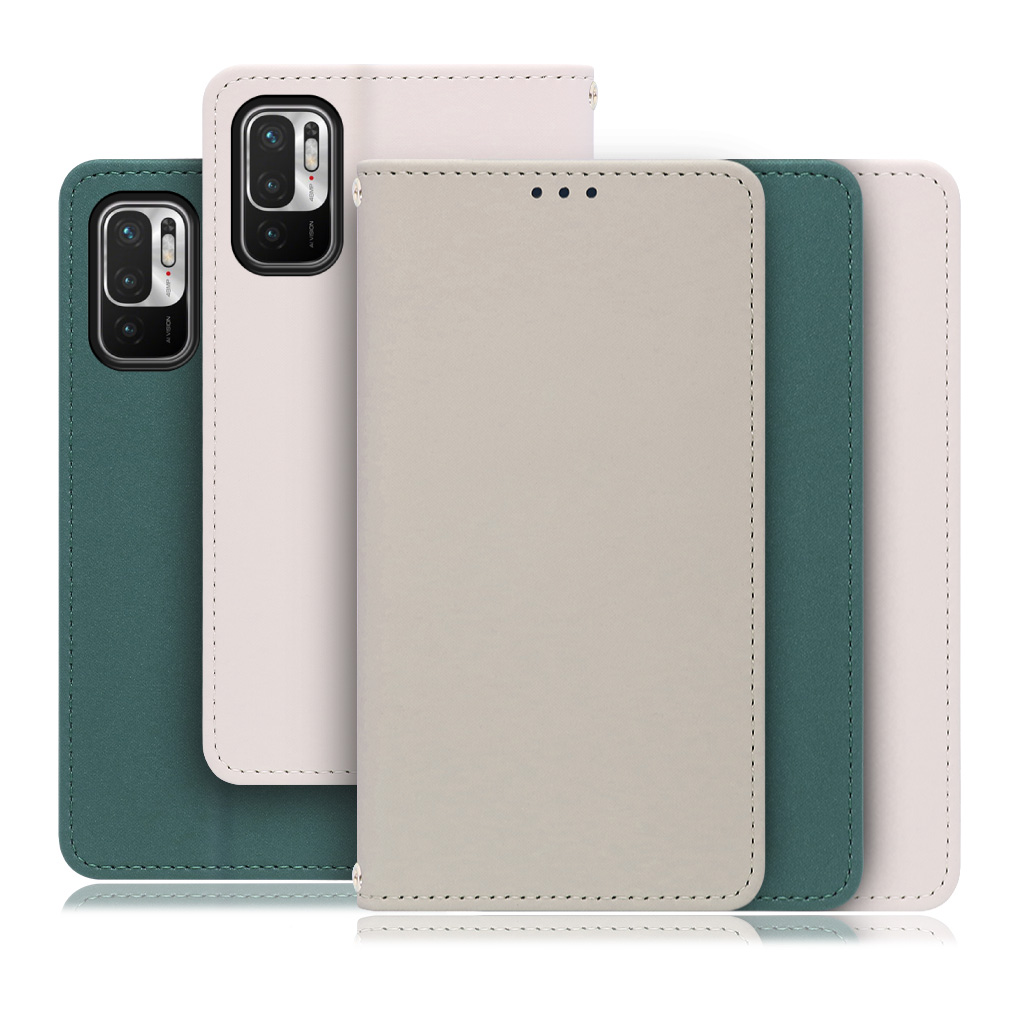 [ LOOF SKIN ] Xiaomi Redmi Note 10 JE / Redmi Note 10T redminote10je redminote10t スマホケース ケース カバー 手帳型ケース ストラップホール スピーカーホール カード収納 マグネット付き ベルトなし  [ Redmi Note 10 JE / 10T ]