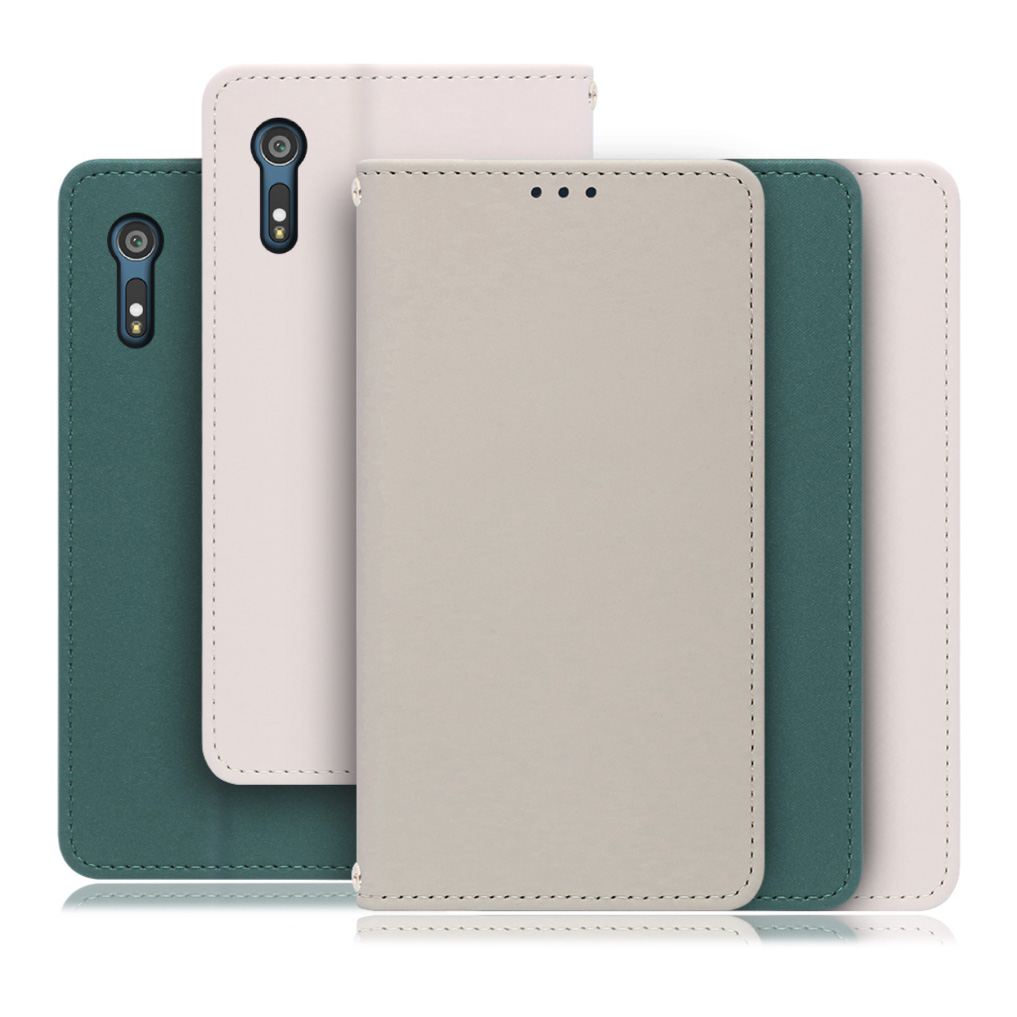 [ LOOF SKIN ] Xperia XZ / XZs xperiaxz xperiaxzs スマホケース ケース カバー 手帳型ケース ストラップホール スピーカーホール カード収納 マグネット付き ベルトなし  [ Xperia XZ / XZs ]