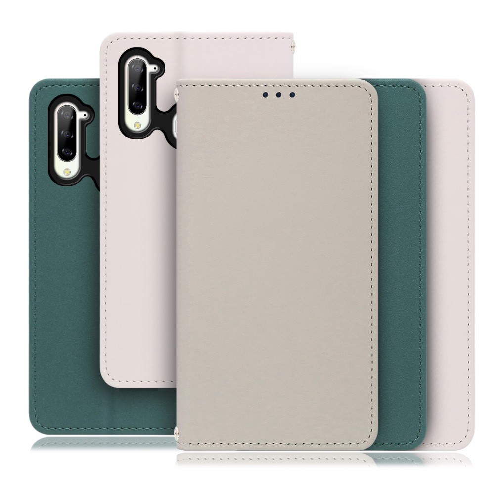 [ LOOF SKIN ] Libero 5G libero5g スマホケース ケース カバー 手帳型ケース ストラップホール スピーカーホール カード収納 マグネット付き ベルトなし  [ Libero 5G ]