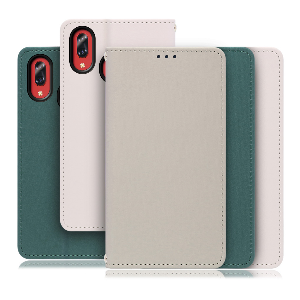 [ LOOF SKIN ] Libero S10 liberos10 リベロs10 スマホケース ケース カバー 手帳型ケース ストラップホール スピーカーホール カード収納 マグネット付き ベルトなし  [ Libero S10 ]