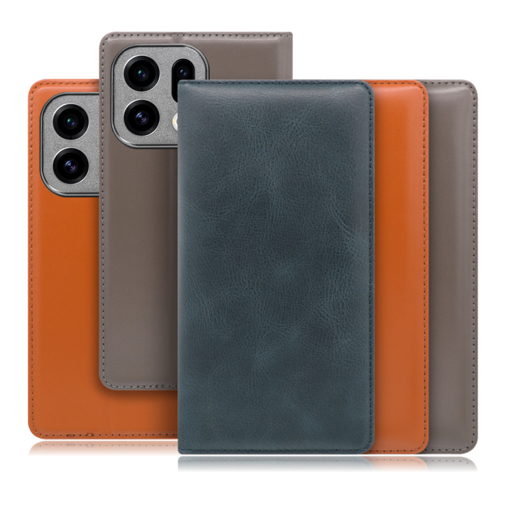 [ LOOF SIMPLLE ] OPPO Find X9 OPG07 CPH2797 スマホケース ケース カバー 手帳型ケース カード収納 本革 マグネットなし ベルトなし [ OPPO Find X9 ]