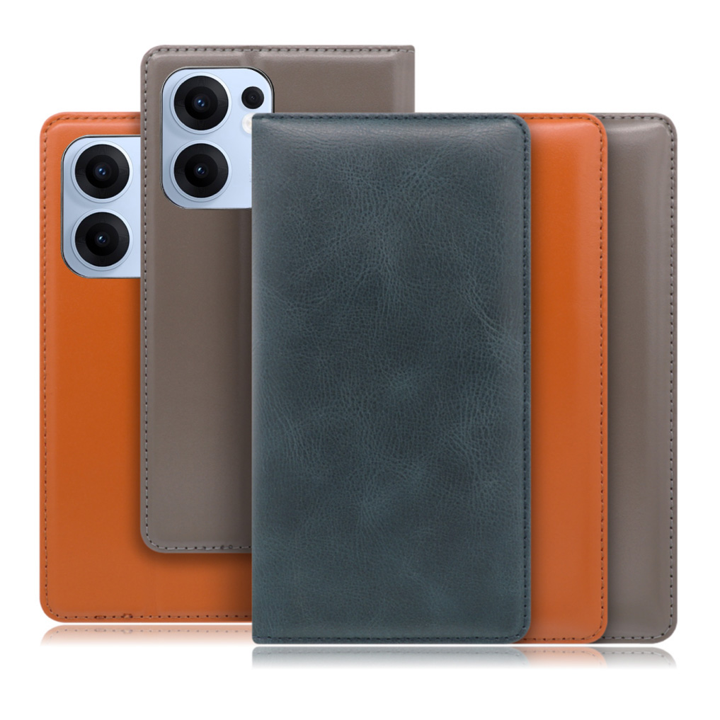 [ LOOF SIMPLLE ] OPPO Reno13 A  スマホケース ケース カバー 手帳型ケース カード収納 本革 マグネットなし ベルトなし [ OPPO Reno13 A ]