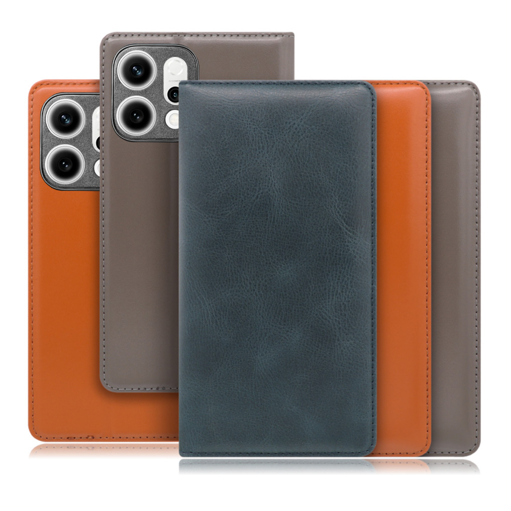 [ LOOF SIMPLLE ] OPPO Reno14 5G  スマホケース ケース カバー 手帳型ケース カード収納 本革 マグネットなし ベルトなし [ OPPO Reno14 5G ]