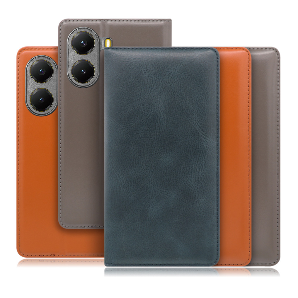 [ LOOF SIMPLLE ] POCO X7 Pro Xiaomi スマホケース ケース カバー 手帳型ケース カード収納 本革 マグネットなし ベルトなし [ POCO X7 Pro ]