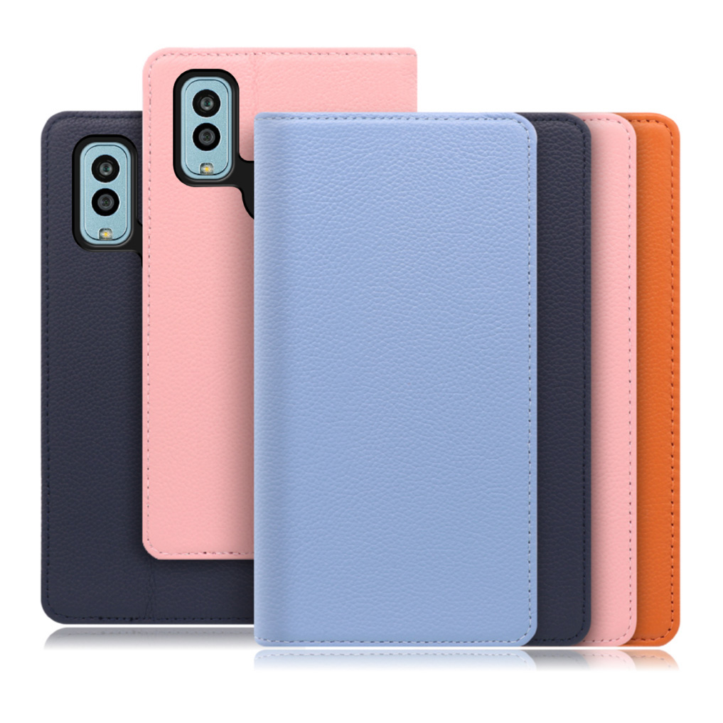 [ LOOF PASTEL ] Android One S10 AndroidOne S10 androidones10 S10-KC スマホケース ケース カバー 手帳型ケース カード収納 マグネット付き 本革 ベルトなし [ Android One S10 ]