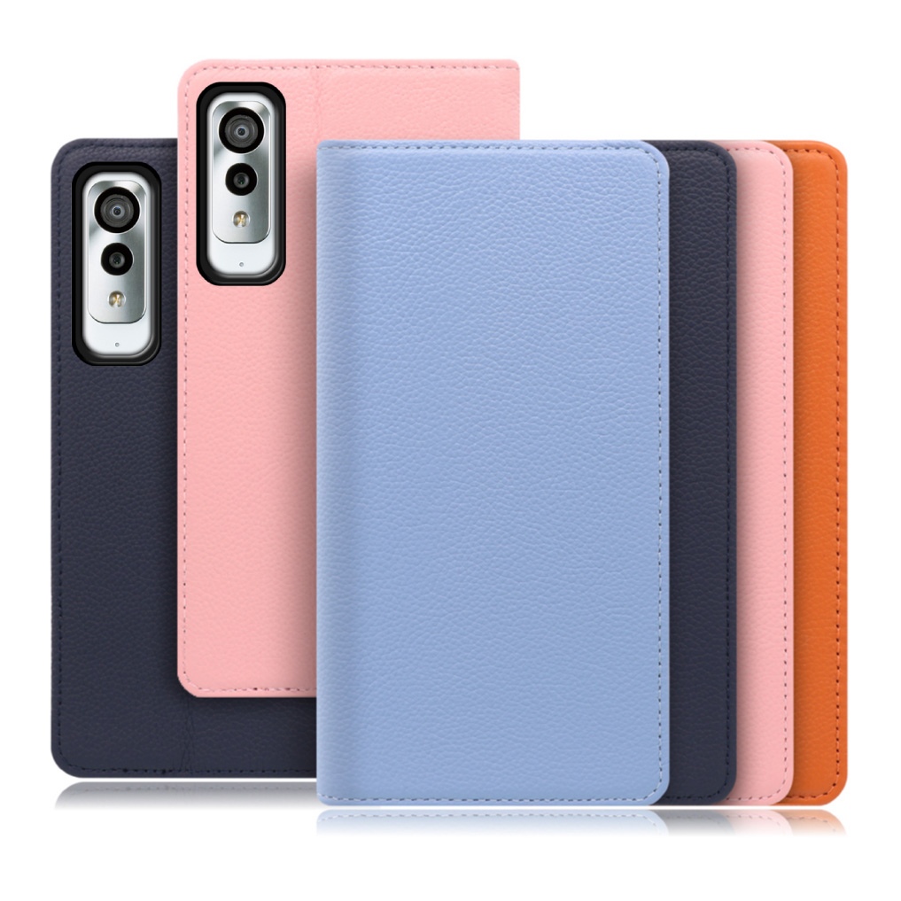 [ LOOF PASTEL ] Android One S8 AndroidOne S8 androidones8 S8-KC スマホケース ケース カバー 手帳型ケース カード収納 マグネット付き 本革 ベルトなし [ Android One S8 ]