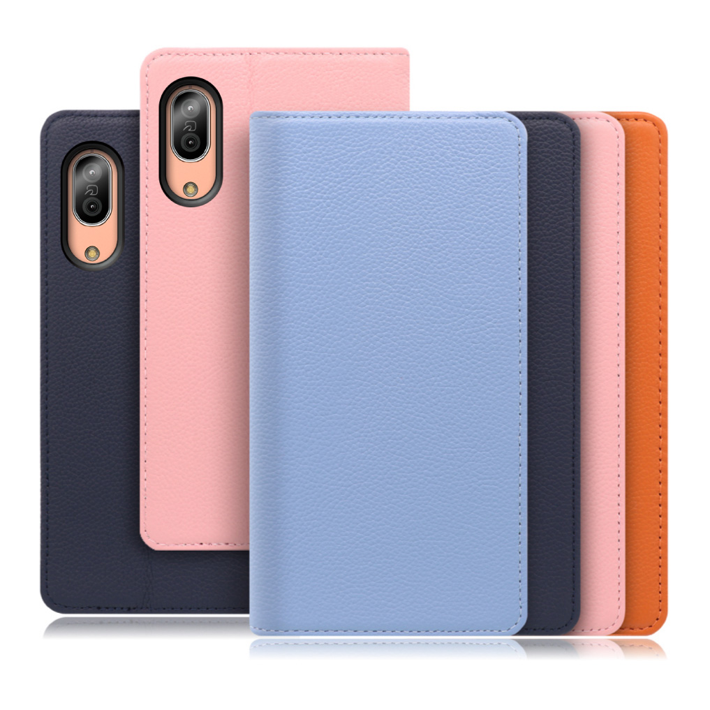 [ LOOF PASTEL ] AQUOS sense3 / sense3 lite / sense3 basic sense 3 3lite 3basic sense3lite sense3basic スマホケース ケース カバー 手帳型ケース カード収納 マグネット付き 本革 ベルトなし [ AQUOS sense3 / sense3 lite / sense3 basic ]