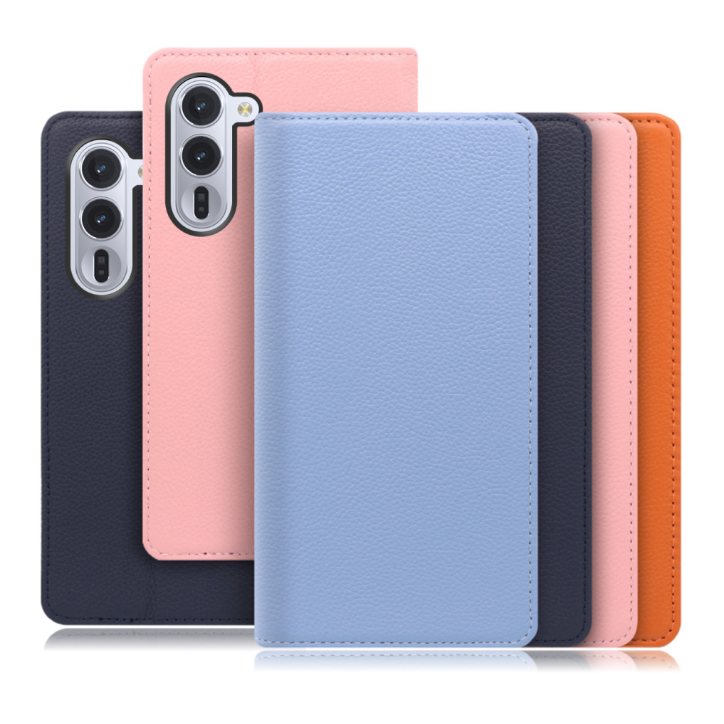 [ LOOF PASTEL ] arrows Alpha F-51F M08 アルファ スマホケース ケース カバー 手帳型ケース カード収納 マグネット付き 本革 ベルトなし [ arrows Alpha 用 ]