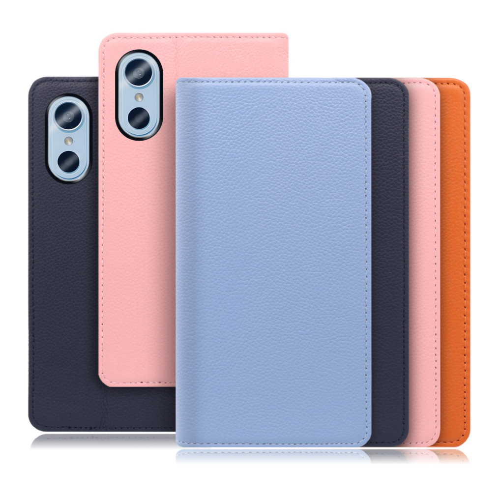 [ LOOF PASTEL ] arrows We3 F-52G スマホケース ケース カバー 手帳型ケース カード収納 マグネット付き 本革 ベルトなし [ arrows We3 ]