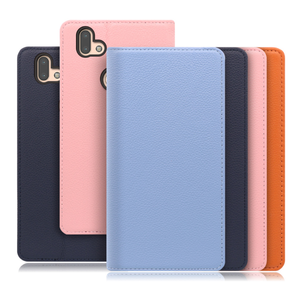 [ LOOF PASTEL ] arrows RX / M05 arrowsrx arrowsm05 アローズ FUJITSU FCNT スマホケース ケース カバー 手帳型ケース カード収納 マグネット付き 本革 ベルトなし [ arrows RX / M05 ]