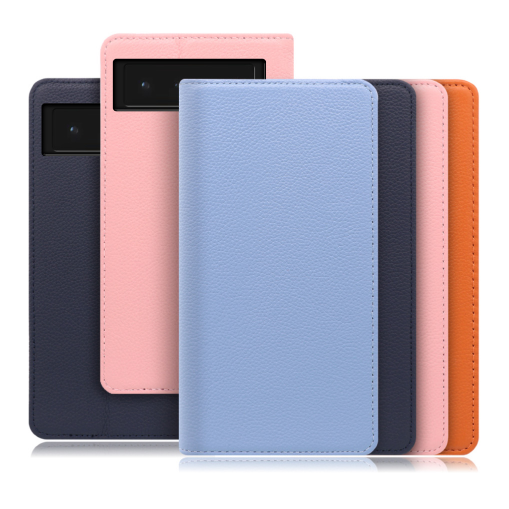 [ LOOF PASTEL ] Google Pixel 6 googlepixel6 pixel6 ピクセル6 スマホケース ケース カバー 手帳型ケース カード収納 マグネット付き 本革 ベルトなし [ Google Pixel 6 ]