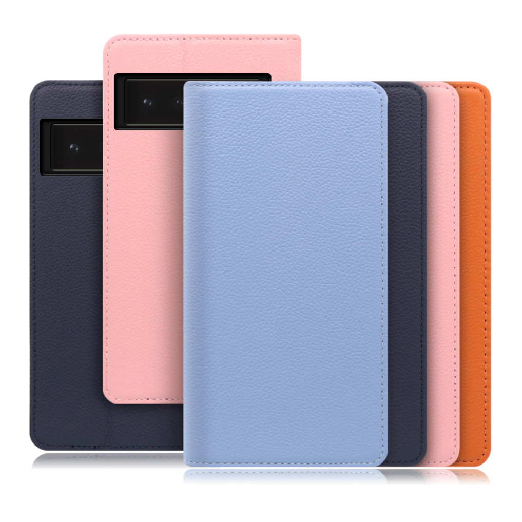 [ LOOF PASTEL ] Google Pixel 6 Pro Googlepixel6pro 6pro プロ ピクセル6pro スマホケース ケース カバー 手帳型ケース カード収納 マグネット付き 本革 ベルトなし [ Google Pixel 6 Pro ]