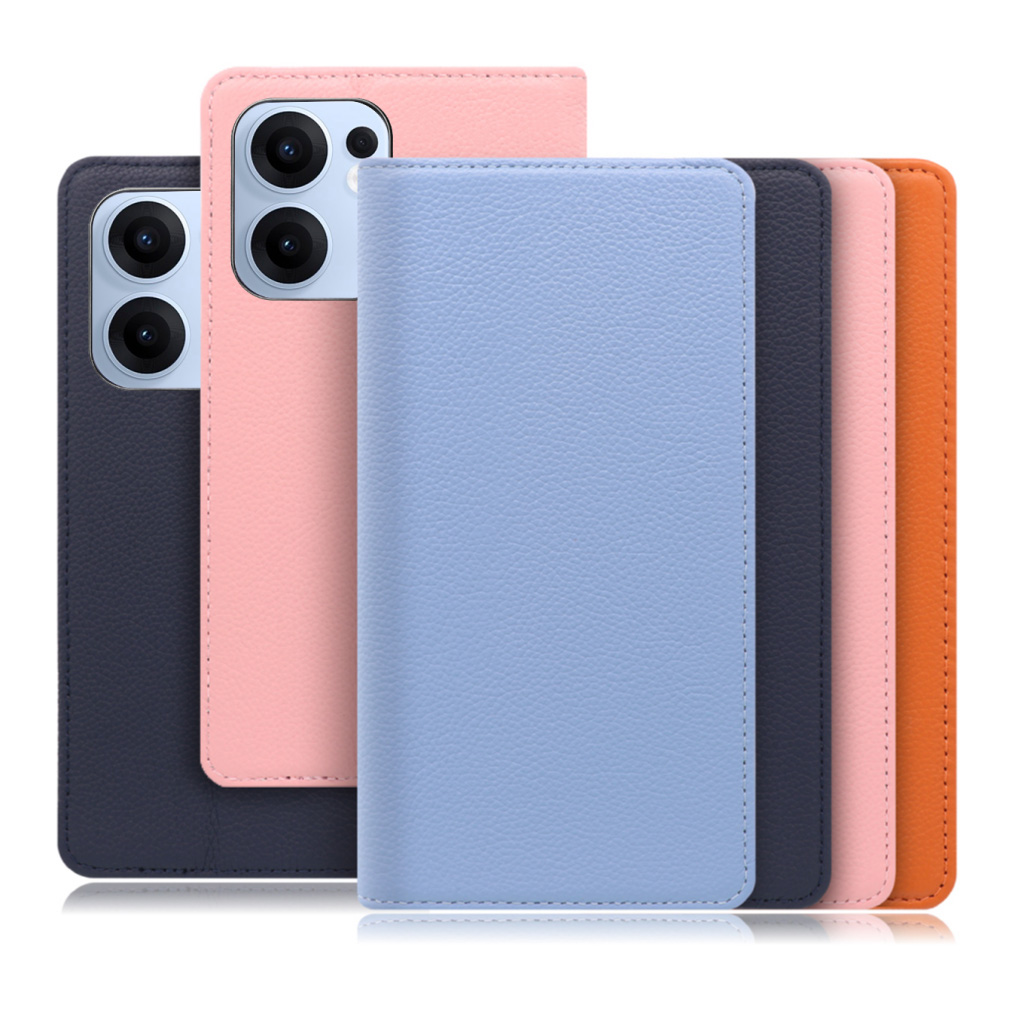 [ LOOF PASTEL ] OPPO Reno13 A  スマホケース ケース カバー 手帳型ケース カード収納 マグネット付き 本革 ベルトなし [ OPPO Reno13 A ]