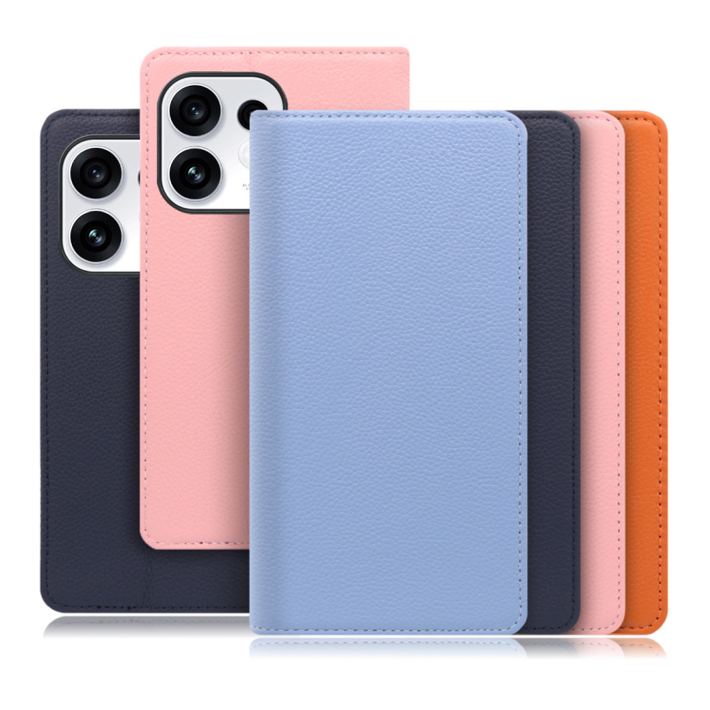 [ LOOF PASTEL ] OPPO Reno16 5G CPH2865 スマホケース ケース カバー 手帳型ケース カード収納 マグネット付き 本革 ベルトなし [ OPPO Reno16 5G ]