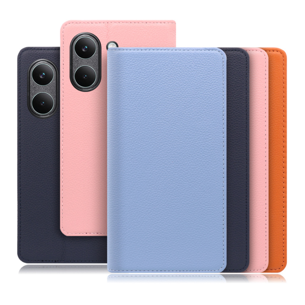 [ LOOF PASTEL ] POCO X8 Pro Xiaomi シャオミ スマホケース ケース カバー 手帳型ケース カード収納 マグネット付き 本革 ベルトなし [ POCO X8 Pro ]
