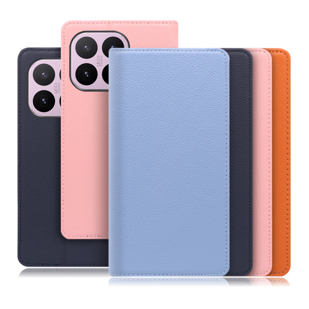 [ LOOF PASTEL ] Xiaomi 17T シャオミ スマホケース ケース カバー 手帳型ケース カード収納 マグネット付き 本革 ベルトなし [ Xiaomi 17T ]